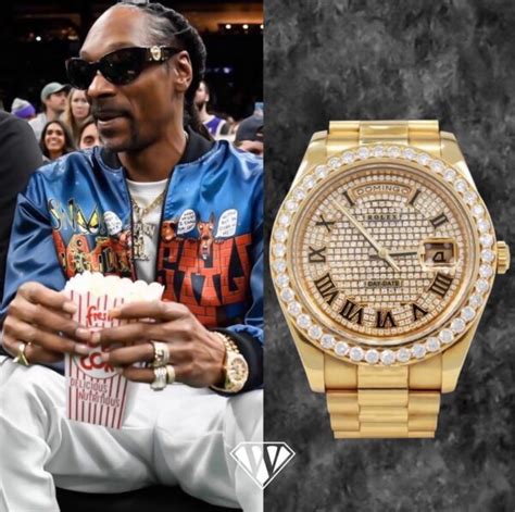 rolex silver snoopy|snoop dogg rolex.